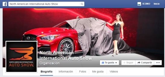 Detroit Auto Show 2015 facebook