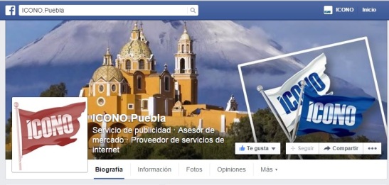 ICONO Puebla Facebook